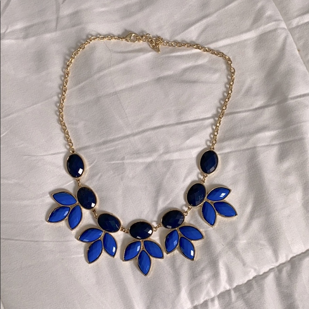 Francesca’s Costume Necklace w/ Blue/Black Detail